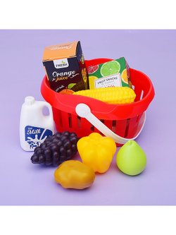 Игровой набор Магазин с Кассой с набором продуктов, свет, звук (668-120)