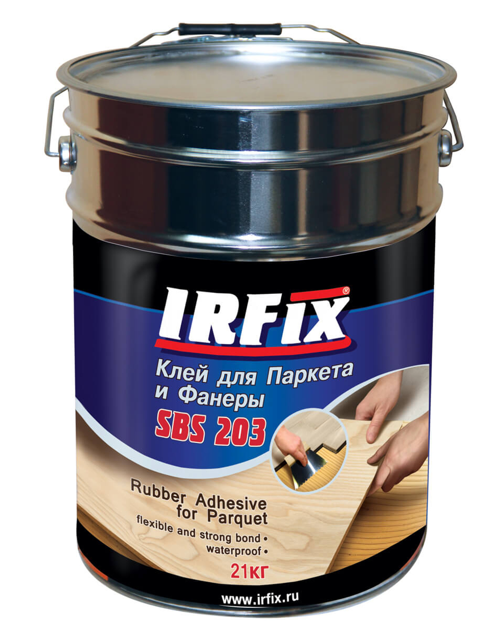 Клей для паркета и фанеры IRFIX SBS-203 21кг