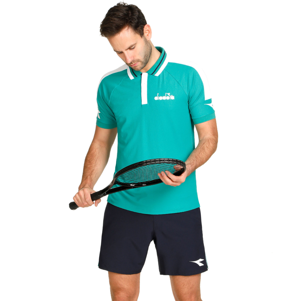 Мужские теннисные шорты Diadora Icon Shorts Men - Blue, Green