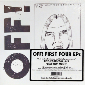 OFF! / First Four EPs (4x7"Vinyl EP)