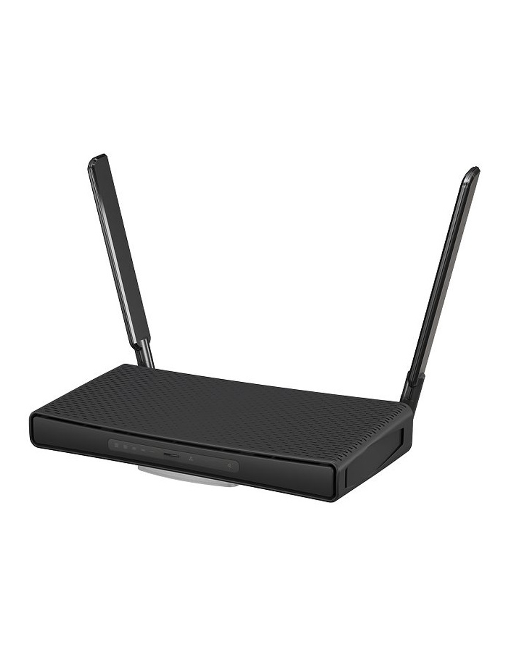 MikroTik hAP ac3 with 4-core 716 MHz CPU, 256MB RAM, 5 x Gigabit LAN (PoE-out on port#5), two wireless interfaces (built-in 2.4Ghz 802.11b/g/n two chain, built-in 5Ghz 802.11ac two chain), 3dBi 2.4GHz