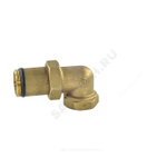Соединитель латунь американка Ду 32 (1 1/4") угловой ВР/НР R19DL Giacomini R19DY016