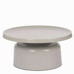 Кофейный стол Tuba Ø75х38 см, бежевый