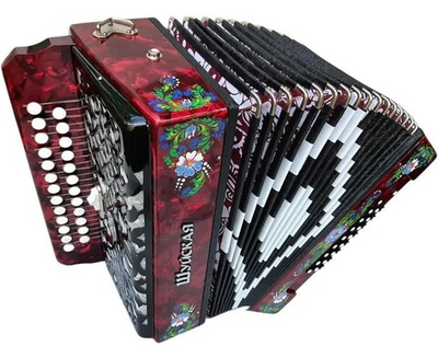 ГАРМОНЬ "ШУЙСКАЯ" (SZ32ХL), ЦВЕТ КРАСНЫЙ