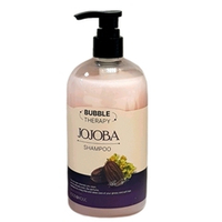 Шампунь для волос разглаживающий и увлажняющий с маслом Жожоба FOODAHOLIC BUBBLE THERAPY JOJOBA SHAMPOO, 500 мл.