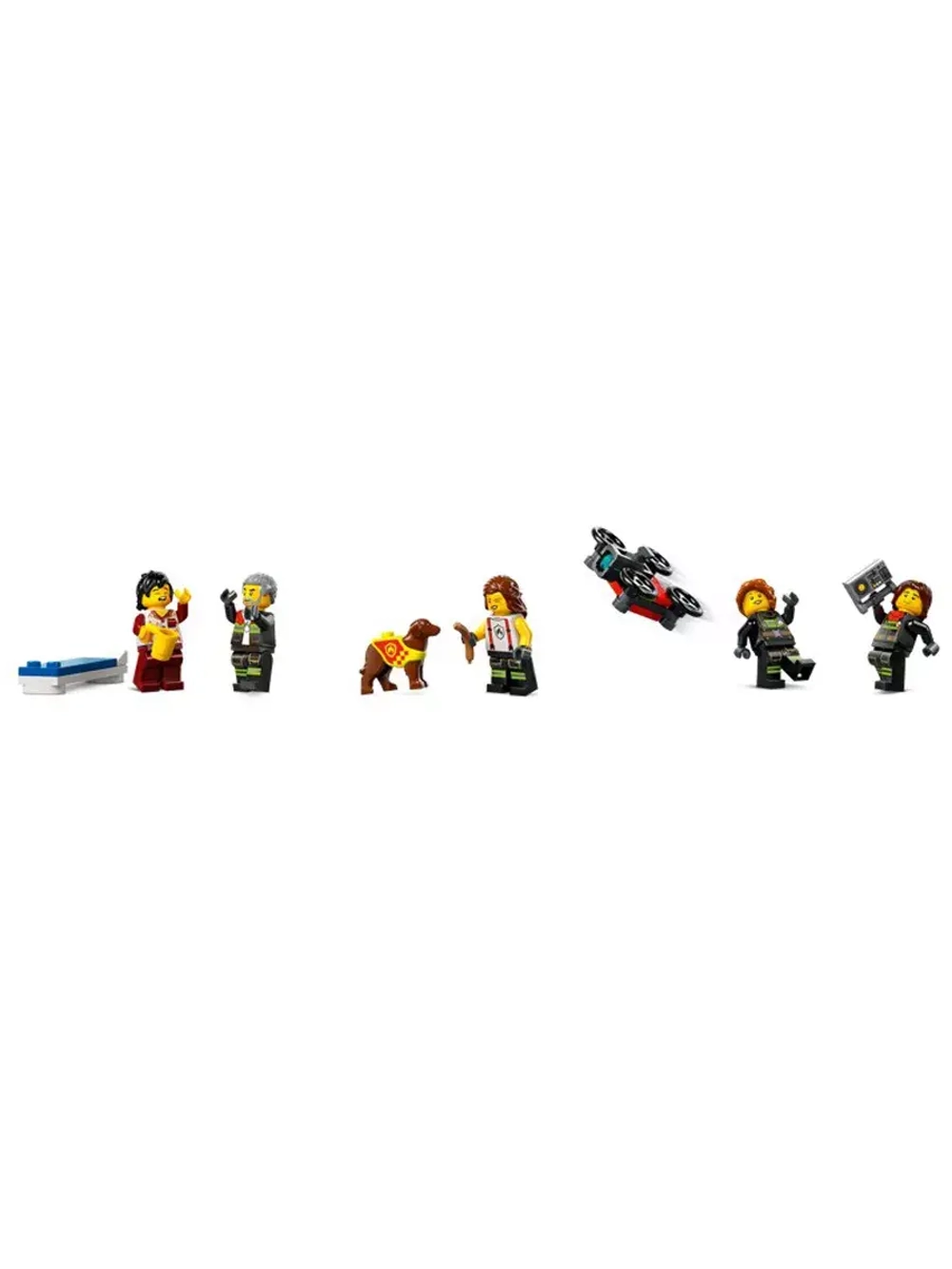 Лего Сити Пожарная станция с машиной 60414 Lego City