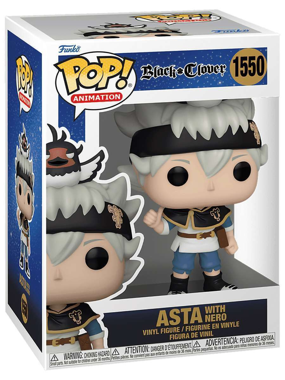 Фигурка Funko POP! Animation Black Clover Asta w/Nero (1550) 72115