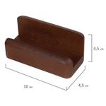 Набор настольный BESTAR "Saturn" из массива дерева (бук), 9 предметов, цвет "орех", 236378