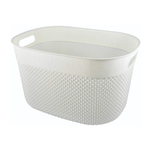 Корзина для хранения OSLO 18л молочный туман