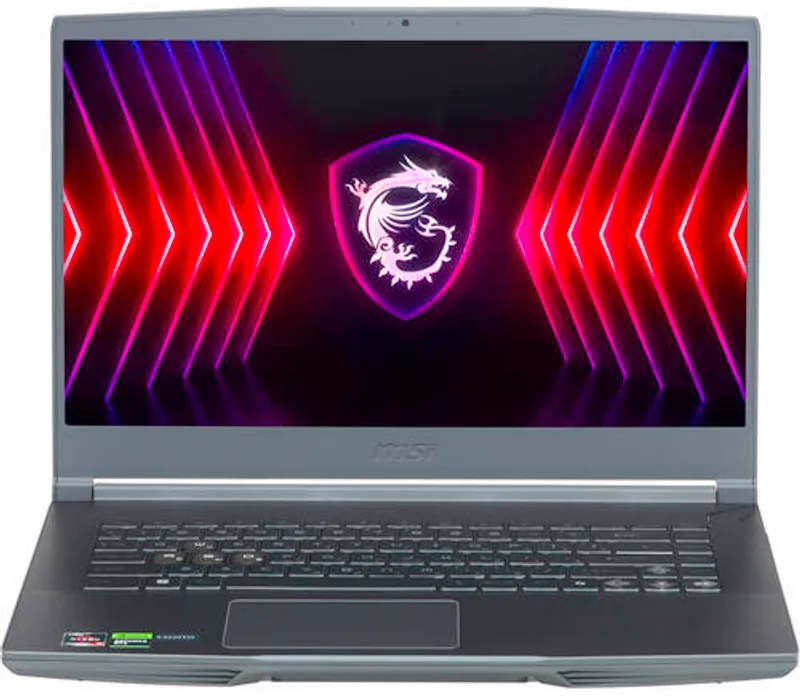 Ноутбук 15.6" MSI AMD Ryzen 5 7535HS 3.3 ГГц 8 ГБ DDR5 GeForce RTX 2050 для ноутбуков 4 ГБ Thin A15