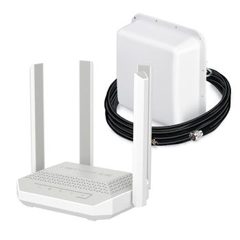 Комплект: Netcraze Speedster 4G+ + MIMO антенна + кабельная сборка + SIM-карта - каталог keenetic