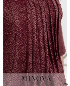 Платье 403Б-бордо Minova