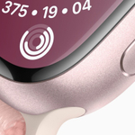Часы Apple Watch Series 9 GPS, спортивный ремешок розового цвета