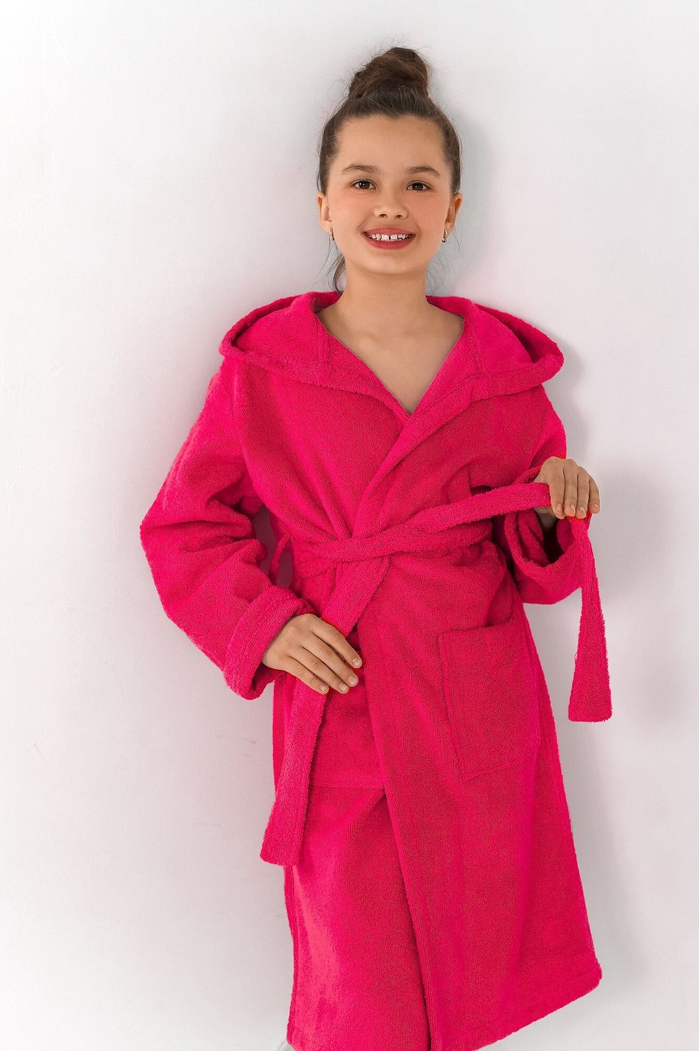 Халат для девочки Комфорт-1 Виотекс ФУКСИЯ
