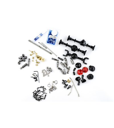 Комплект металлического тюнинга для автомоделей WPL 6x6 для моделей B-16, B-36