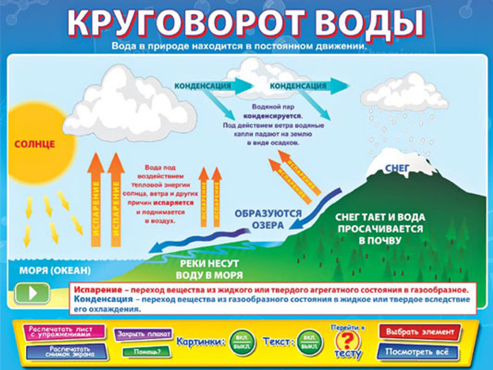 Интерактивные наглядные пособия. Естествознание