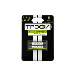 Аккумуляторы NiMH (никель-металлгидридные) Трофи HR03-2BL 950 mAh GREEN POWER | 