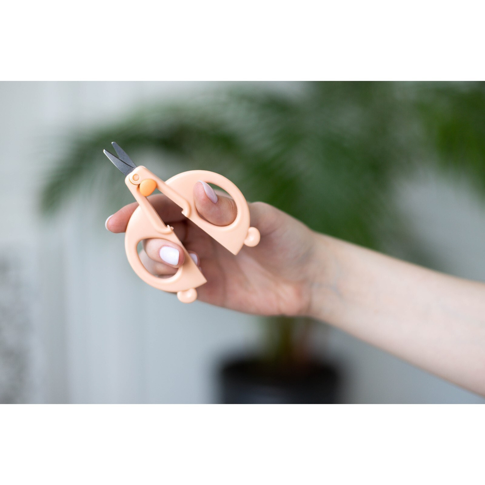 Детские маникюрные ножницы «Панда», цвет розовый 6967350