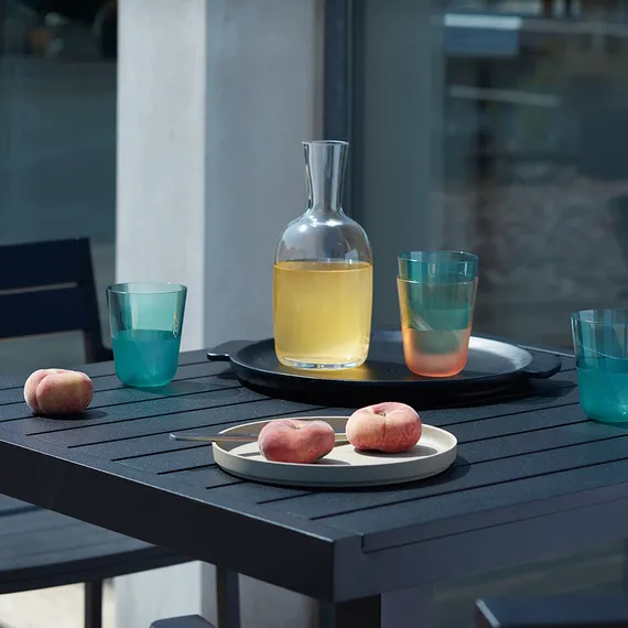 Набор стаканов arc contrast, 380 мл, бирюзовые, 2 шт.