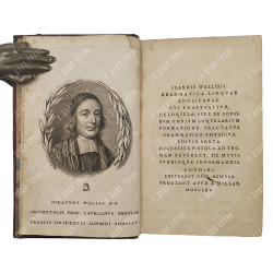 Уоллис Дж. Грамматика английского языка [WALLIS, [JOHN] Grammatica linguae Anglicanae], 1765.