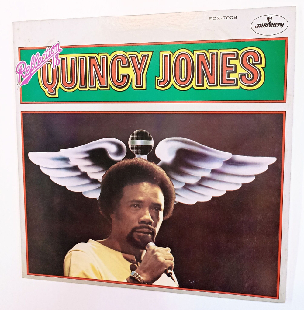 Винтажная виниловая пластинка LP Quincy Jones Reflection 18 (Japan 1975)