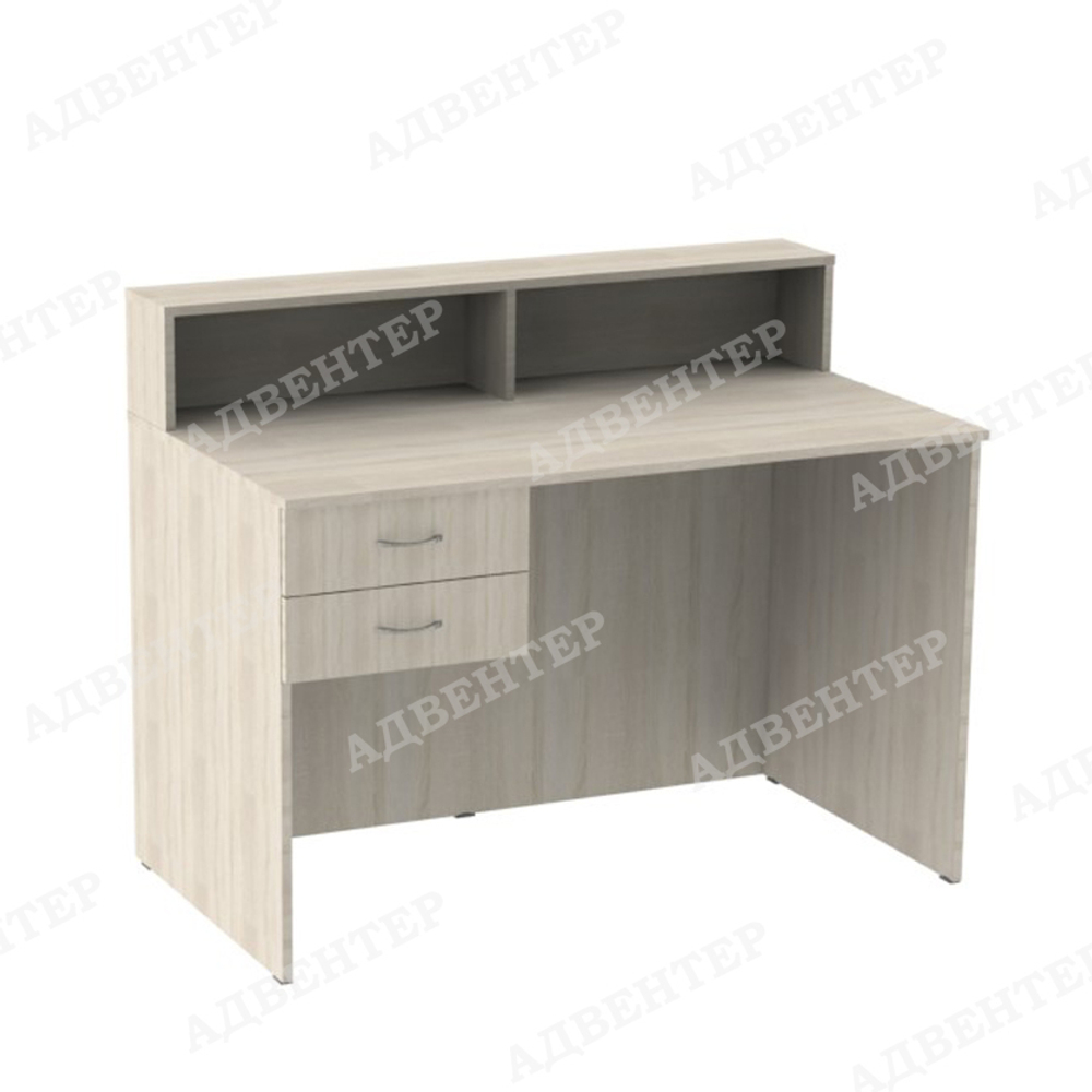 Стол-кафедра с тумбой