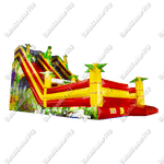 Надувной батут-горка "Тропические приключения"