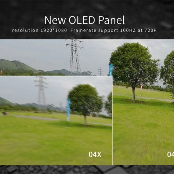 FPV очки Skyzone SKY04X Pro – Full HD очки с регулируемыми линзами и OLED экраном