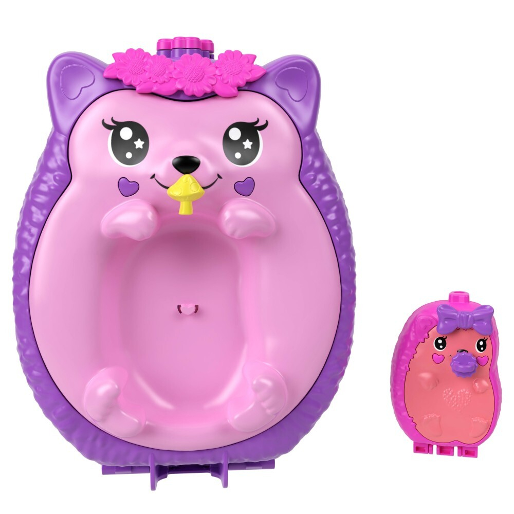 Polly Pocket - FAMILY OF HOGS Компактная сумка + игровой набор JBJ91