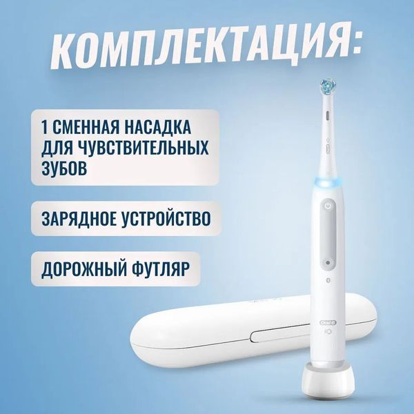 Зубная щетка Braun Oral-B Series iOG4.1B6.2DK White