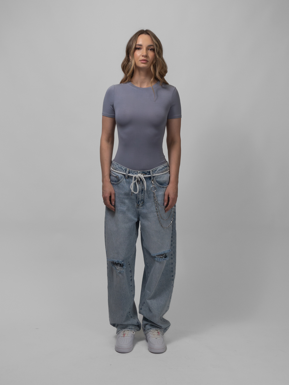Футболка женская Skin Base (Grey)