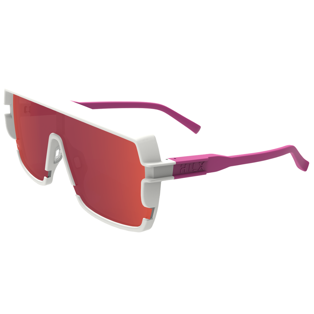 Спортивные очки HILX Youngblood Matt White / Red Lens