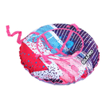 Тюбинг SILAPRO Абстракция, PVC, с сиденьем, ремни безопасности, максимальная нагрузка 120кг