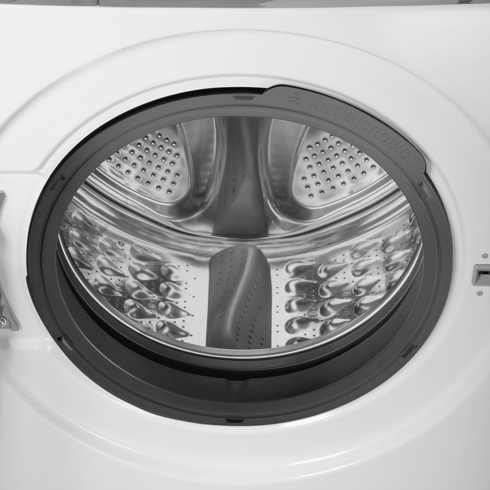 Узкая стиральная машина c инвертором и паром MAUNFELD MFWM127IWH053