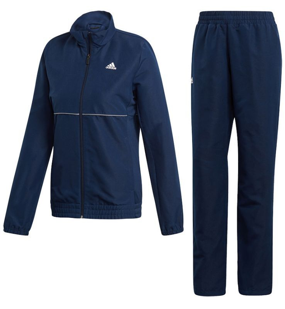 Женский теннисный костюм Adidas W Club Tracksuit - collegiate navy