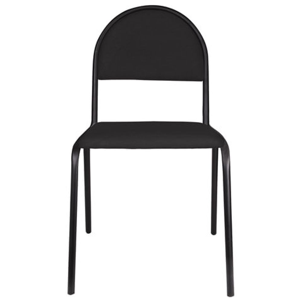 Стул для посетителей "Серна", черный каркас, ткань черная, СМ 7/22 Т-11