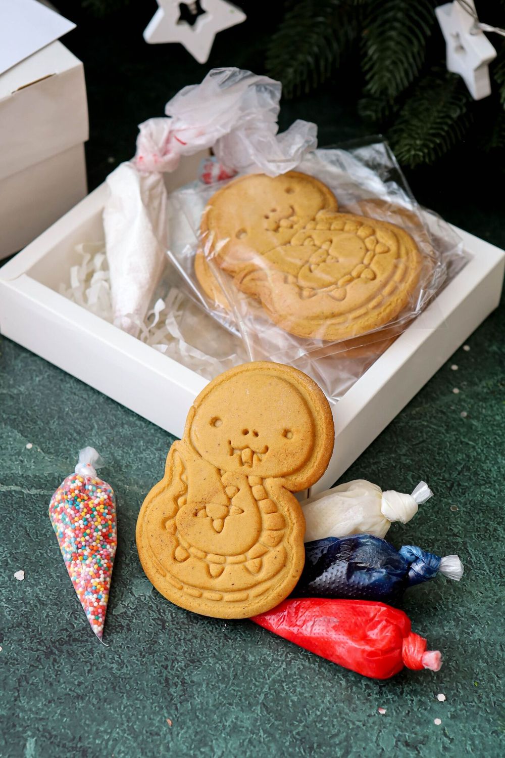 Имбирные пряники "Человечки" - 4 шт.