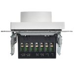 BRITE Термостат электронный с индикацией ТС10-1-БрАБ арктический белый IEK