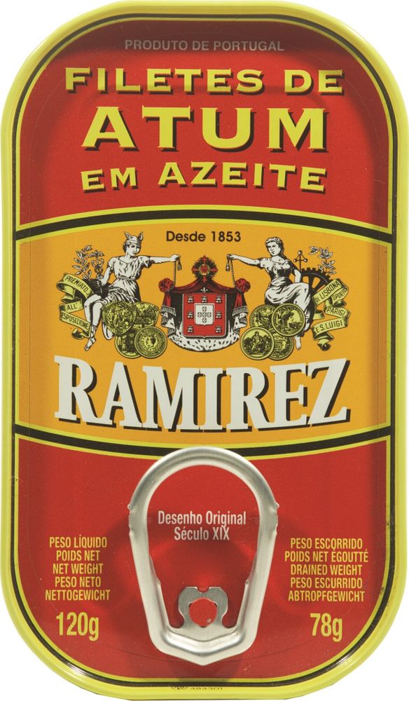 Филе тунца Ramirez в оливковом масле 120 г