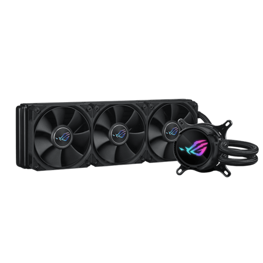Водяное охлаждение CPU Asus ROG STRIX LC III 360 120mm Liquid CPU Cooler, 3 x12cm PWM Fan