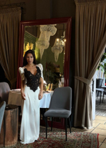 Платье "Who is she", белый