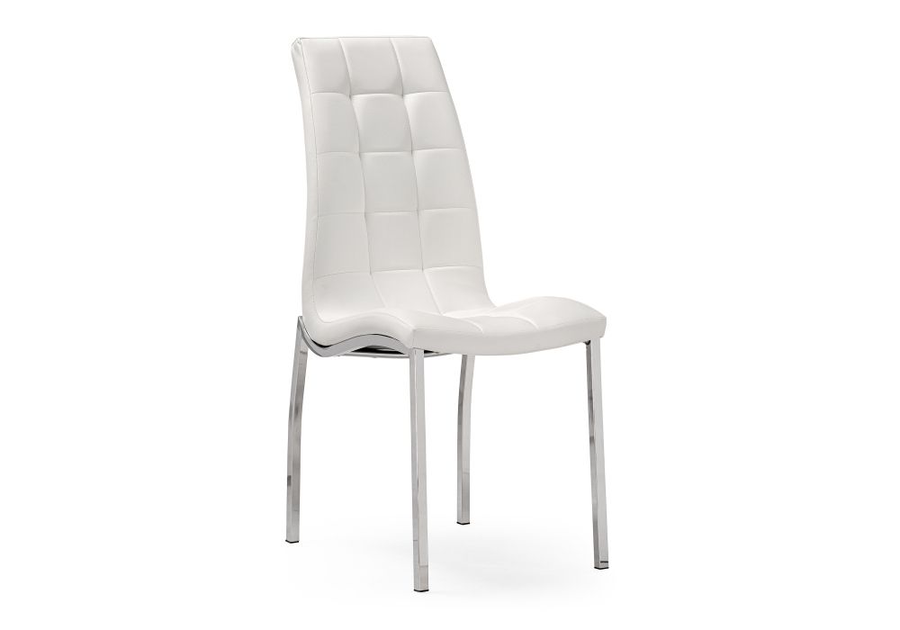 Стул на металлокаркасе DC2-092-2 white / chrome
