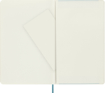 Блокнот Moleskine Classic Soft (QP618B35) 13х21см 192стр. без линовки, мягкая обложка, голубой