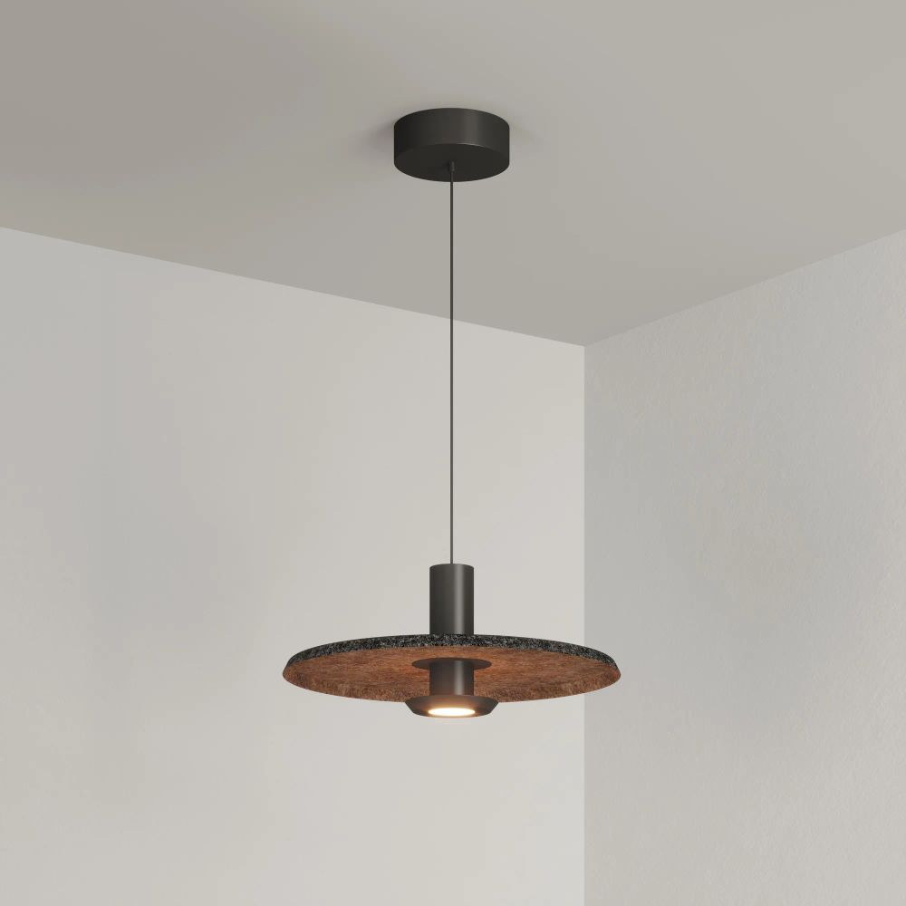 Светильник SP-KOTARO-R350-12W Warm3000 (BK-CF, 36 deg, 230V, TRIAC) (Arlight, IP20) 057232