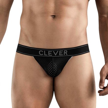 Мужские трусы джоки черные Clever Moda AMBAR JOCKSTRAP 176911