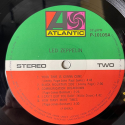Винтажная виниловая пластинка LP Led Zeppelin (Japan 1976) (No Obi) (Poster)