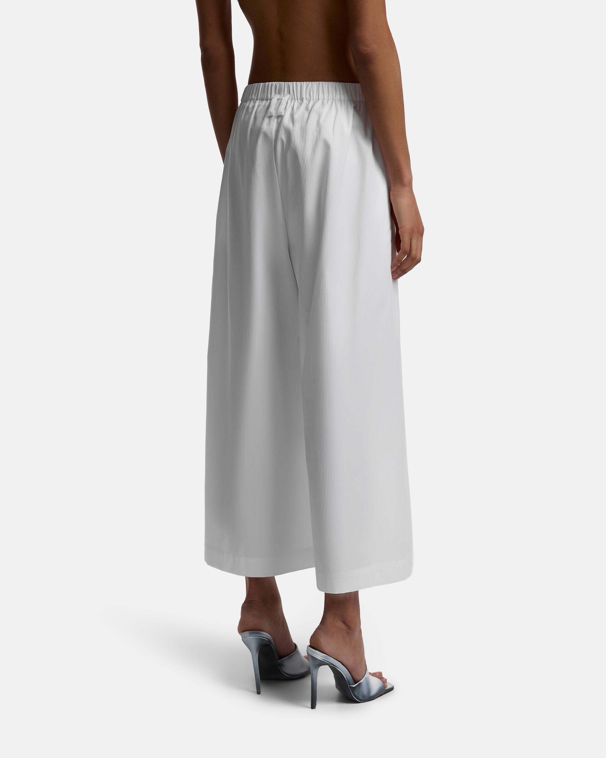 БРЮКИ А-СИЛУЭТА ИЗ ХЛОПКА