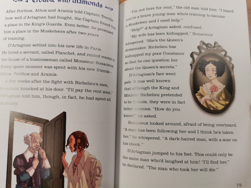 Collins Big Cat – The Three Musketeers: Diamond/Band 17