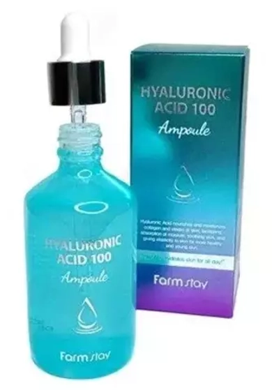 FarmStay Сыворотка увлажняющая с гиалуроновой кислотой - Hyaluronic acid 100 ampoule, 100мл