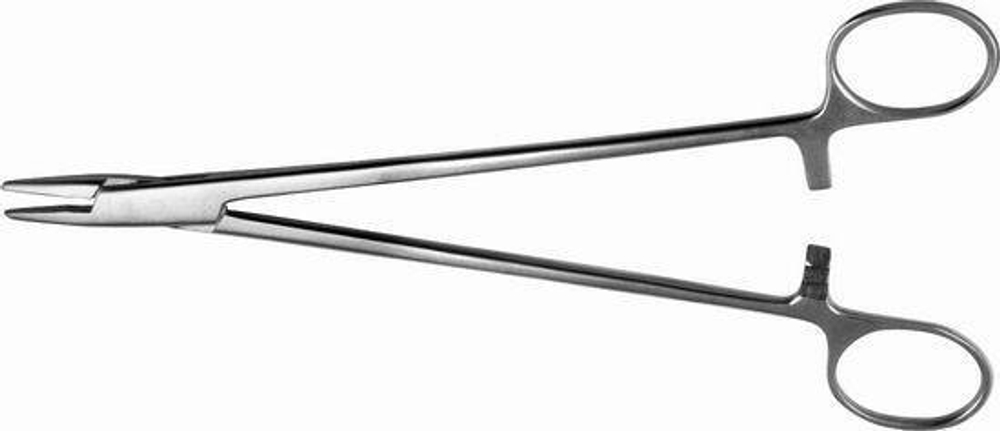 ТМ- И-10-5 Иглодержатель сосудистый, 200 мм (НОВОЕ ИСПОЛНЕНИЕ)